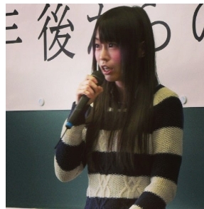 小泉みゆきさん母校で講演会